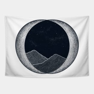 Twin Mountains Tapestry