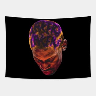 Breaking Bounds with Dennis Rodman Tapestry