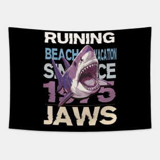 GREAT WHITE SHARK，JAWS BITE T-SHIRT 03 Tapestry