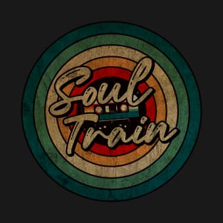 Soul Train   -  Vintage Circle kaset T-Shirt