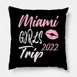 miami girls trip Pillow