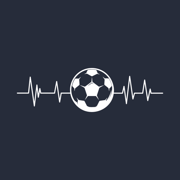 football heartbeat sports lover football by mezy