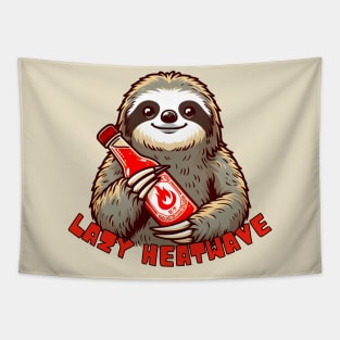 Hot sauce sloth Tapestry