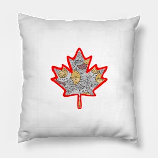 Canadian Coins Pillow