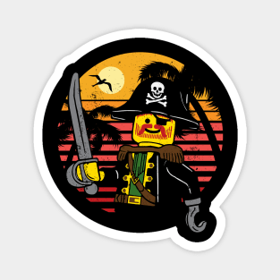 Pirates Barracuda Bay Magnet
