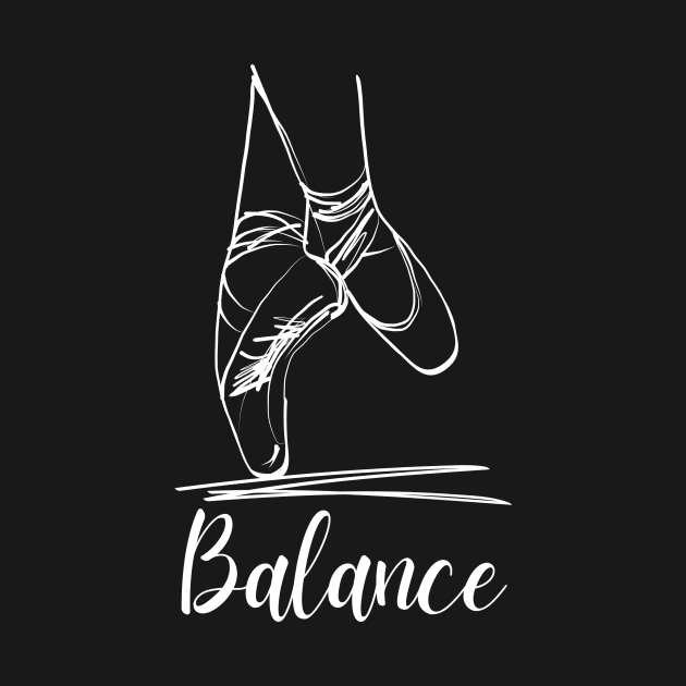 Ballet Dance Balance Tip toes pointé by Night Monkey