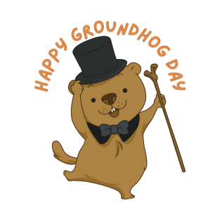 Happy Groundhog Day T-Shirt