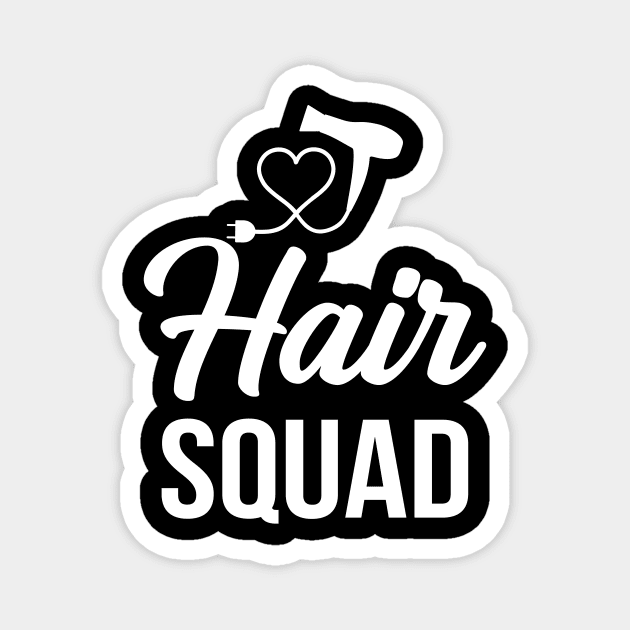 Hair Squad Magnet by axfgraphics