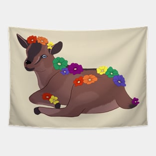 Pride Baby Goat Kid Tapestry