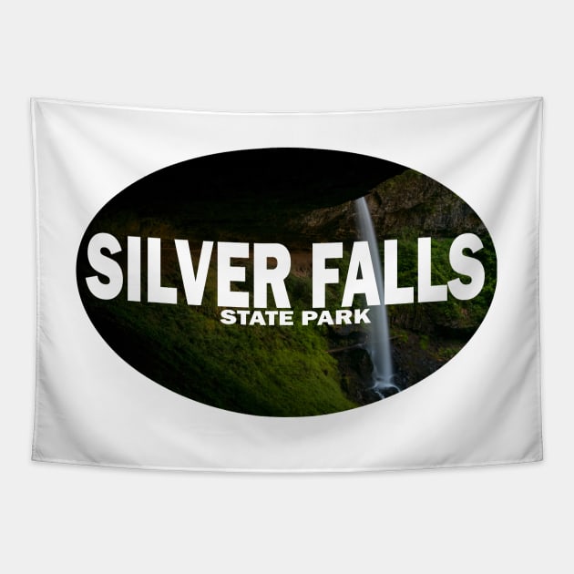 Silver Falls State Park Tapestry by stermitkermit