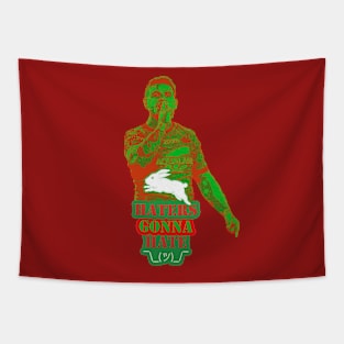 South Sydney Rabbitohs - Latrell Mitchell - HATERS GONNA HATE Tapestry