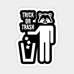 Trick or Trash Magnet