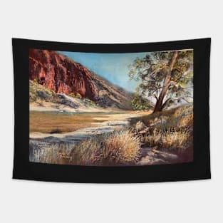 ‘Tjoritja - Glen Helen’ (West MacDonnell National Park). Tapestry