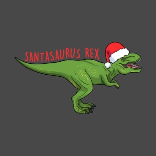 Santasaurus Rex T-Shirt