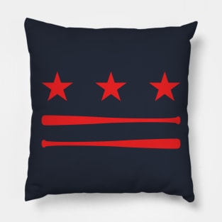 DC Baseball Pillow
