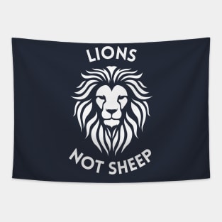 Lions Not Sheep Republican Conservative Maga Shirt Tapestry