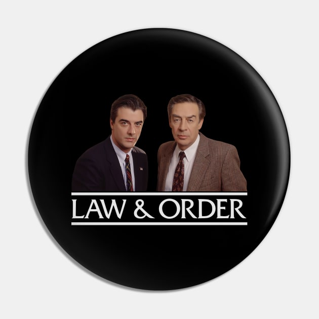 Law & Order - Logan, Briscoe - 90s Tv Show Pin by wildzerouk