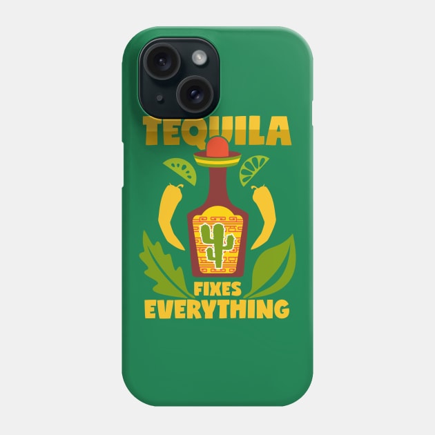 Tequila saying Mexico liquor Phone Case by voidea