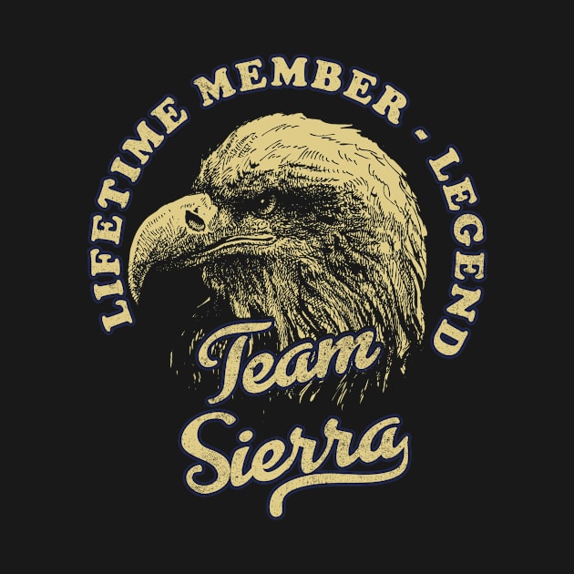 Sierra Name - Lifetime Member Legend - Eagle by Stacy Peters Art