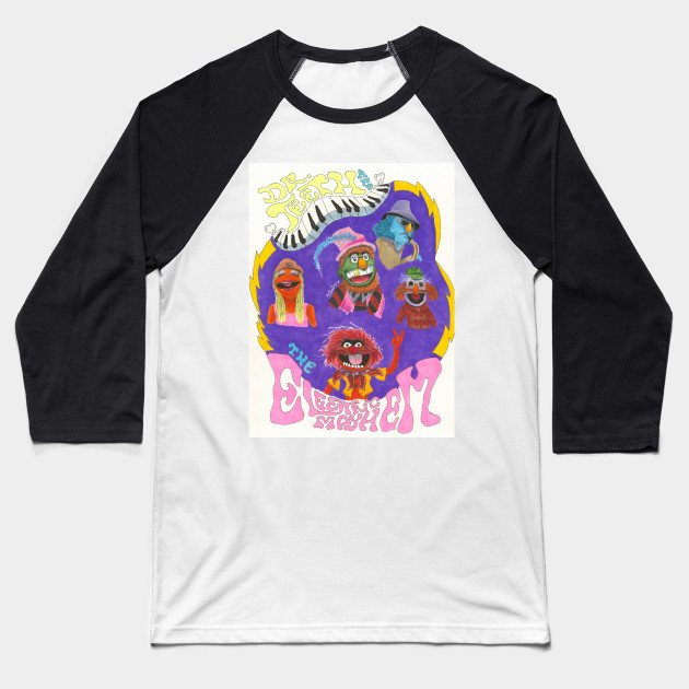 Dr Teeth and the Electric Mayhem Muppets Baseball TShirt TeePublic