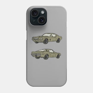 old muscle car Phone Case