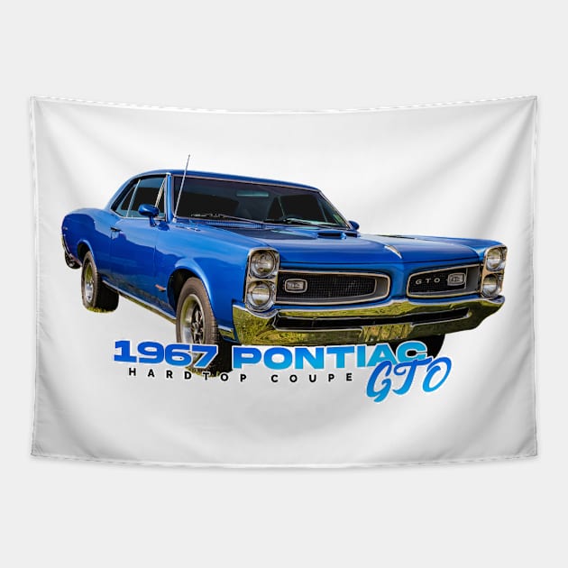 1967 Pontiac GTO Hardtop Coupe Tapestry by Gestalt Imagery