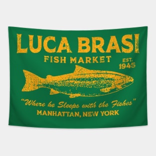 Luca Brasi Fish Market The Godfather EST 1945 Tapestry