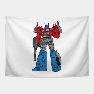 Transformers Optimus Prime illustration Tapestry