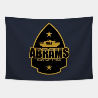 M1A2 Abrams Main Battle Tank Patch Tapestry