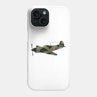 Yak-1 Soviet WW2 Fighter Aircraft Phone Case