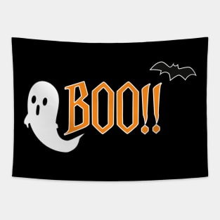 Boo Scary Halloween Tapestry