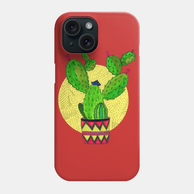 barbara the cactus Phone Case by melikeozmen