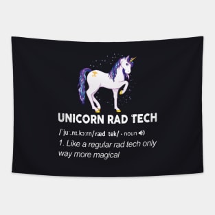 Unicorn Rad Tech Like A Regular Rad Tech Only Way More Magical Unicorn Tapestry