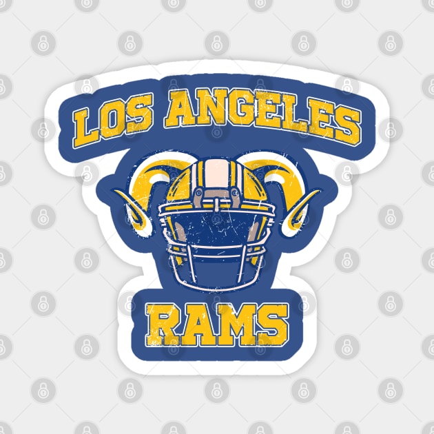 LA - RAMS Magnet by HANASUISI