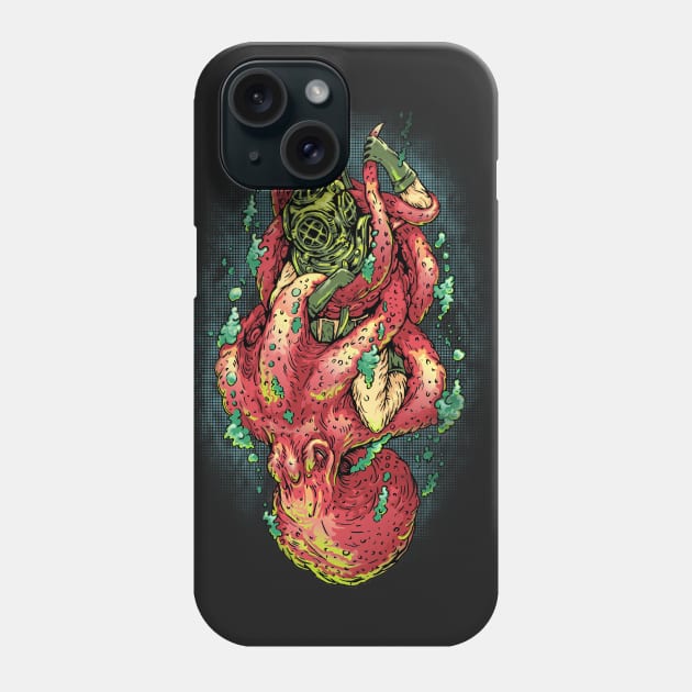 Deep Sea Survival Phone Case by Villainmazk