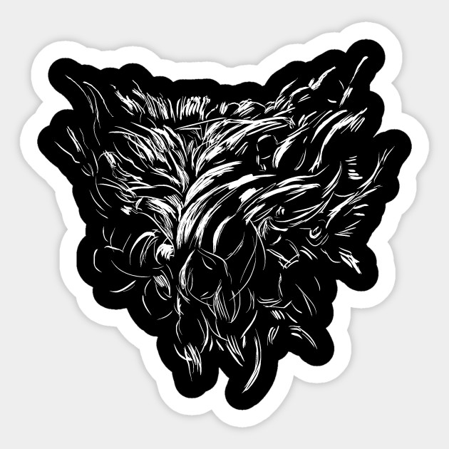 Abstract Tattoo Design Alien Tattoo Sticker Teepublic