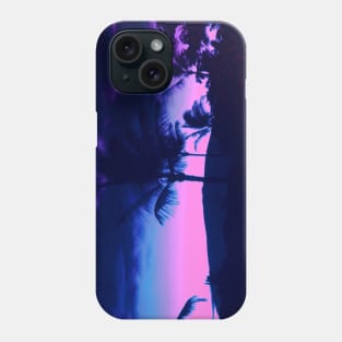 Vapor Sunrise Mauna Kea Phone Case