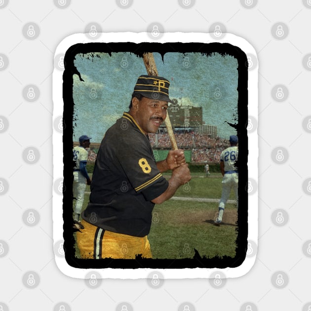 Willie Stargell - 475 HRs Magnet by PESTA PORA