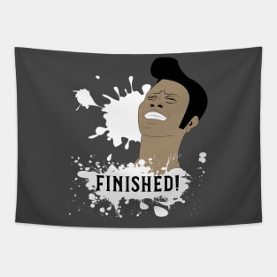 Finished: No Nut November Design (Half-Black) Tapestry