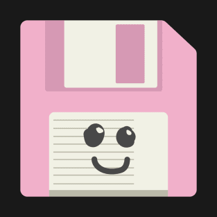 Retro Vintage Aesthetic Floppy Disk | Inspired Designs T-Shirt