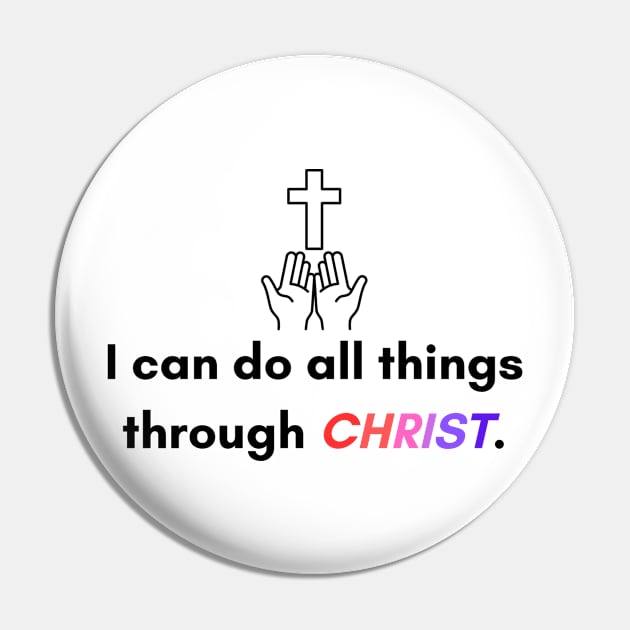 I can do all things trough christ. Pin by InspiraPrints