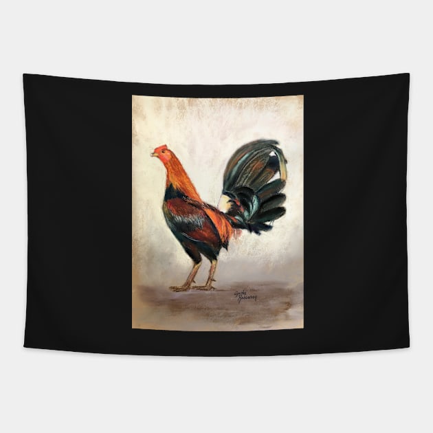 'Craig's Bantam' Tapestry by Lyndarob