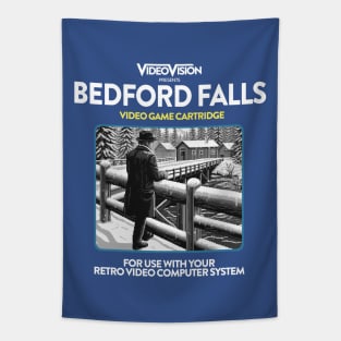 Bedford Falls 80s Game Tapestry