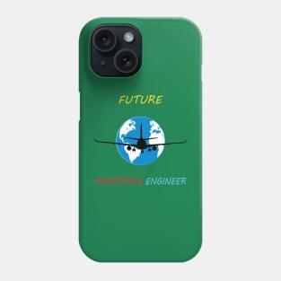 Best design future aerospace engineer, aircraft engineering student Phone Case