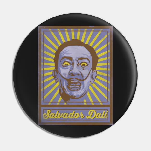 Salvador Dalí Poster Pin by TropicalHuman