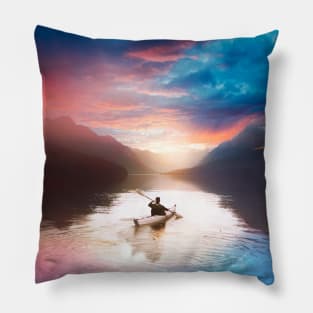 colorful peace Pillow