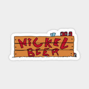 Nickel Beer Magnet