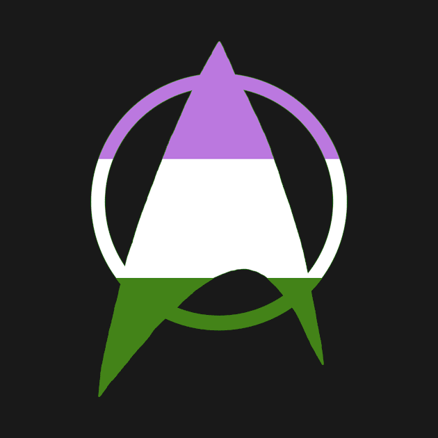 Genderqueer Starfleet Pride by EmceeFrodis