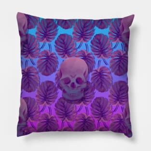 Skull & Leaf part 2 Pillow