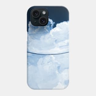 Watercolor Crystal Ball Blue Phone Case